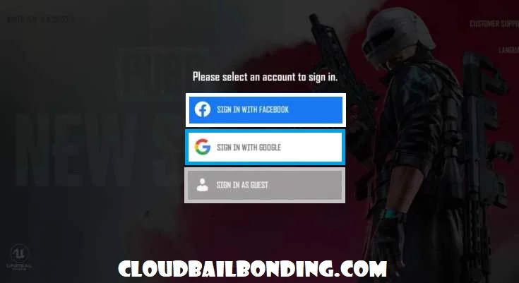 Free PUBG Mobile Accounts With ID And Password Through Facebook, Gmail And Twitter CloudBailBonding Gaming