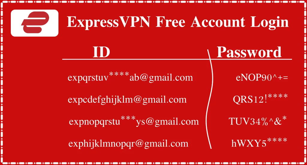 express vpn free account login id and password