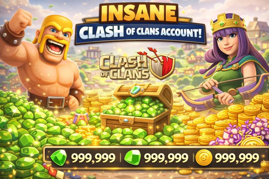 clash-of-clans-free-account-2026